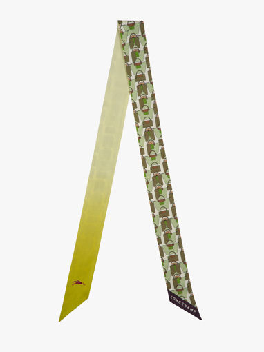 Longchamp Soie gots Foulard Veelkleurig